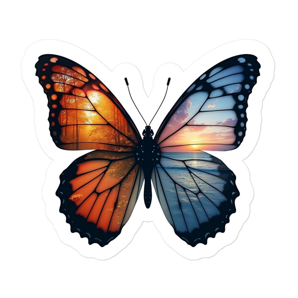 Wings of Nature Butterfly Bubble - Free Stickers - Stickers - Discovery Co.