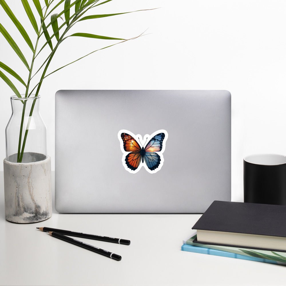 Wings of Nature Butterfly Bubble - Free Stickers - Stickers - Discovery Co.