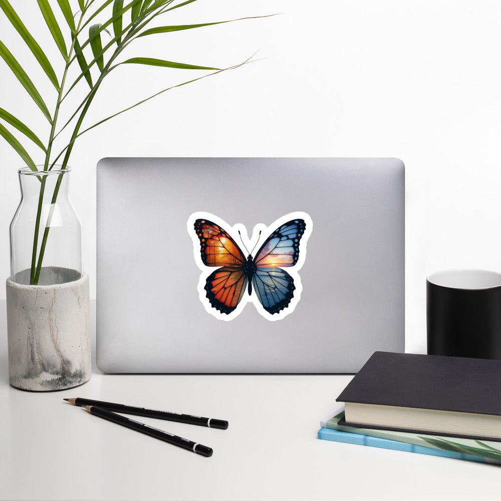 Wings of Nature Butterfly Bubble - Free Stickers - Stickers - Discovery Co.