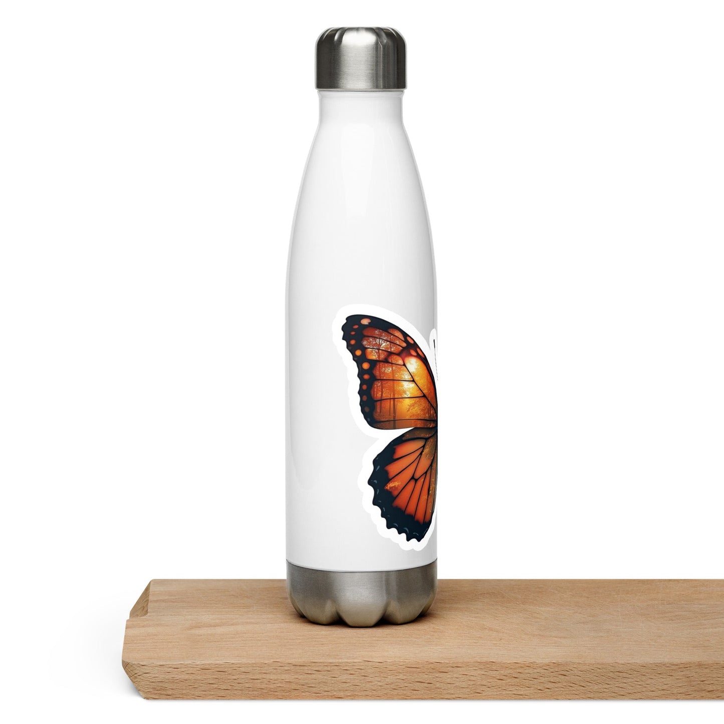 Wings Of Nature Butterfly Stainless Steel Water Bottle - Stainless Steel Water Bottle - Discovery Co.