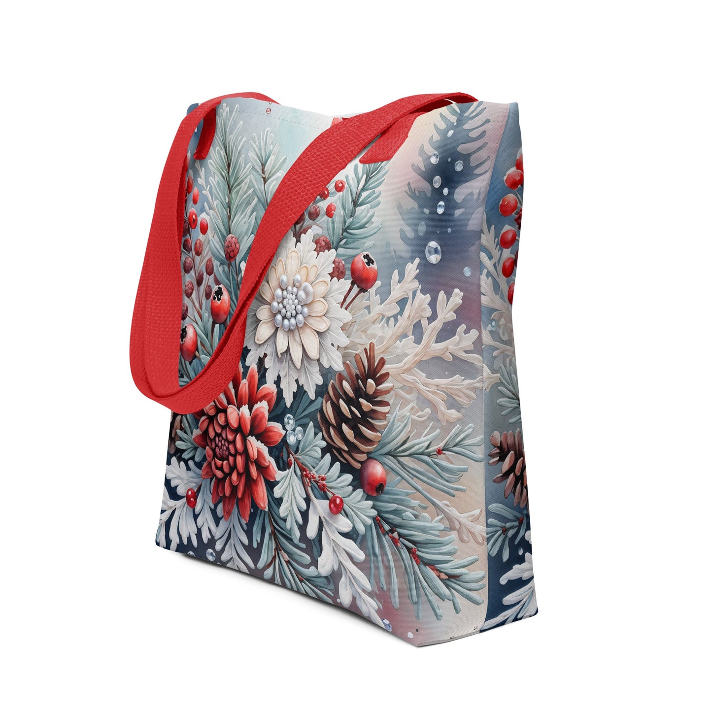 Winter Bouquet Tote Bag - Tote Bags - Discovery Co.
