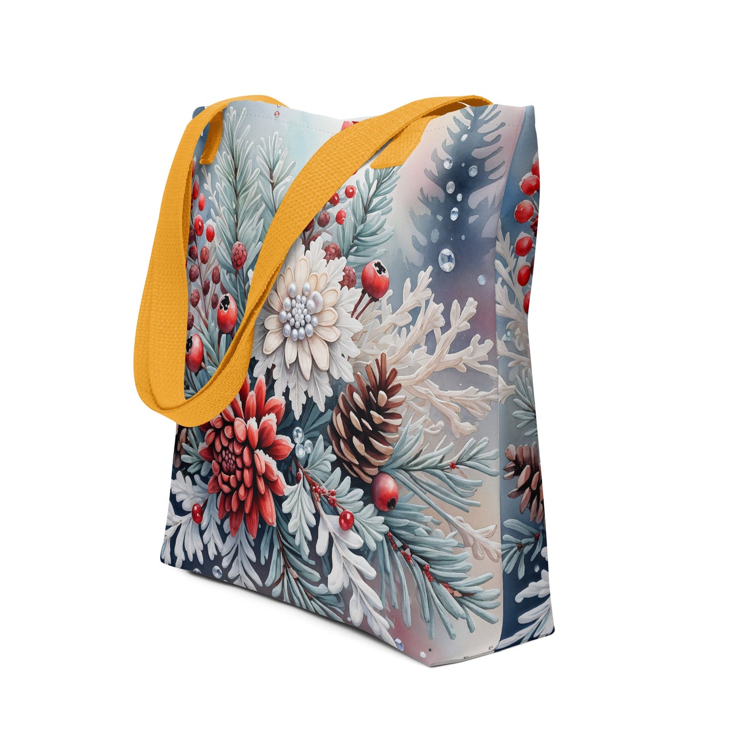 Winter Bouquet Tote Bag - Tote Bags - Discovery Co.
