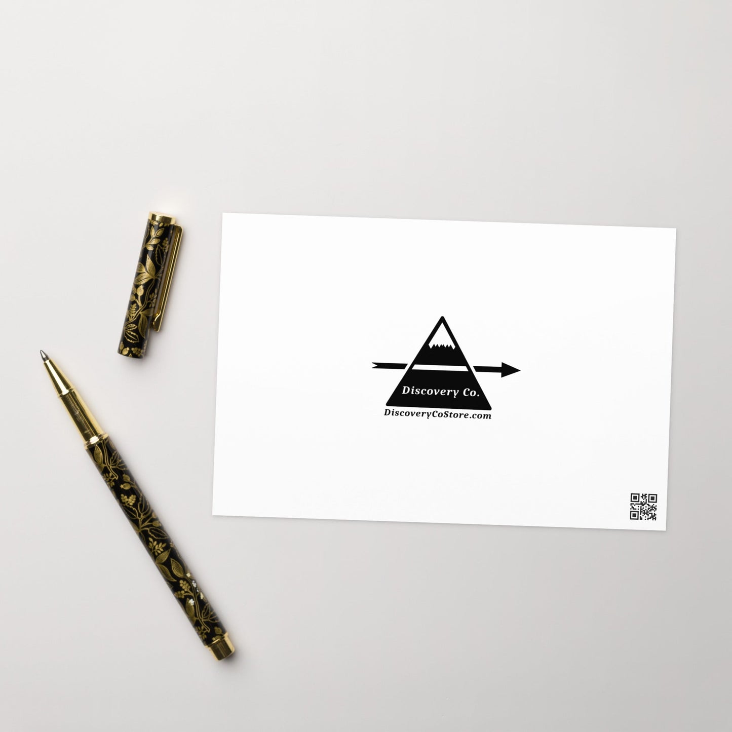 Acrylic Mountains Greeting Card - Greeting Card - Discovery Co.