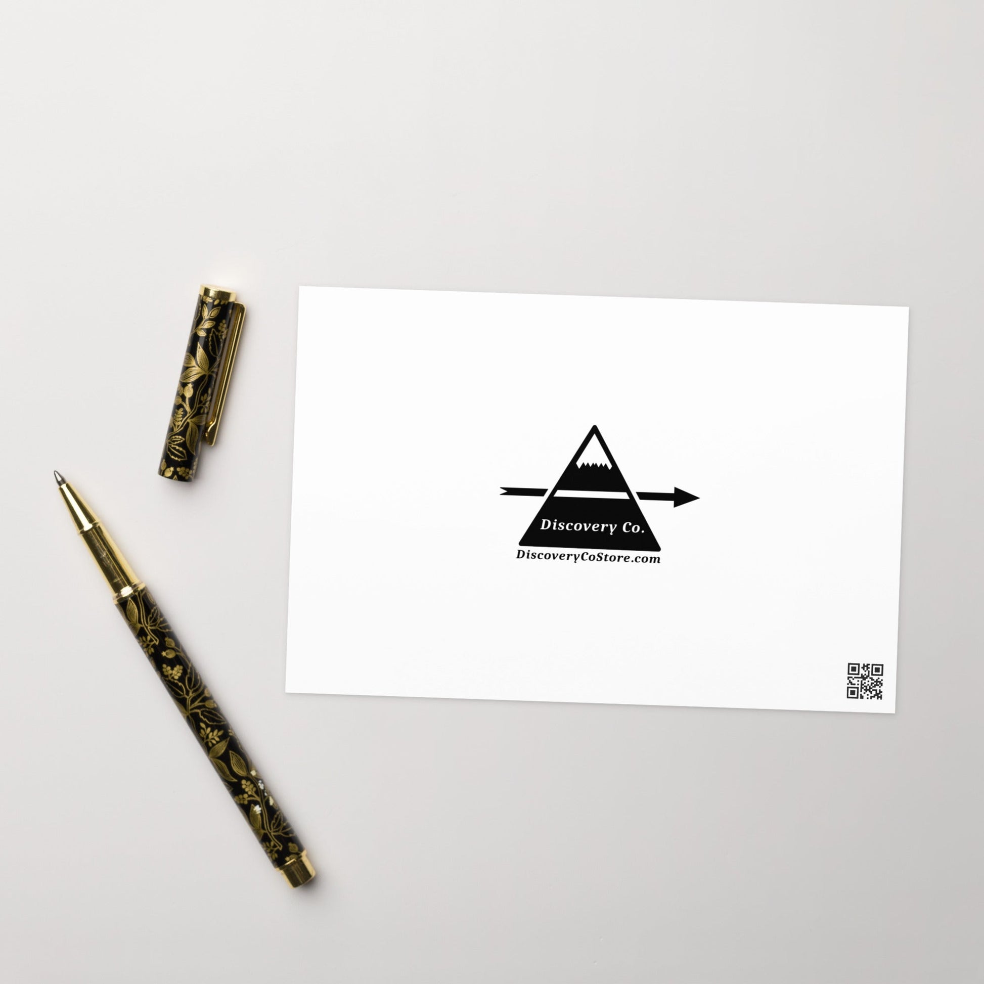 Acrylic Mountains Greeting Card - Greeting Card - Discovery Co.