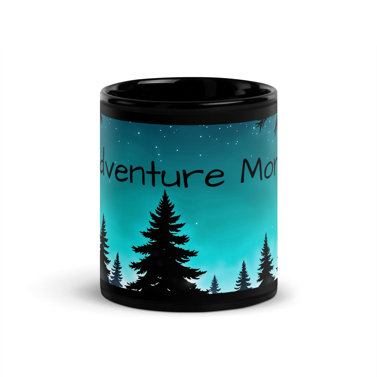 Adventure More Black Glossy Mug (11 oz, 15 oz) - Mugs - Discovery Co.