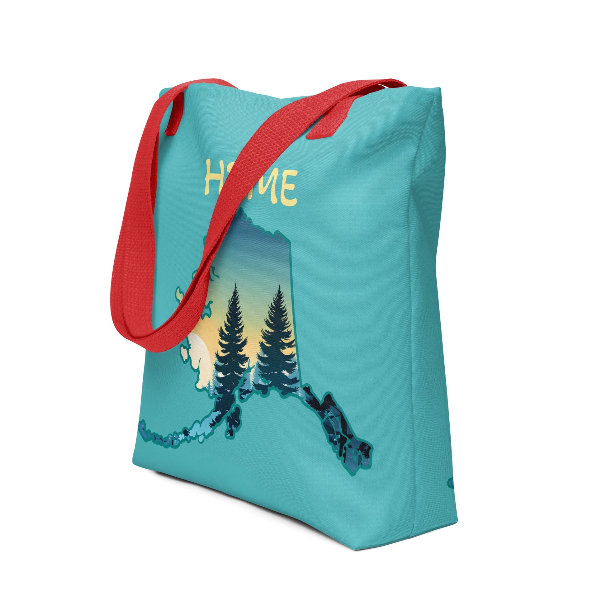 Alaska Smoky Forest Tote Bag - Tote Bags - Discovery Co.