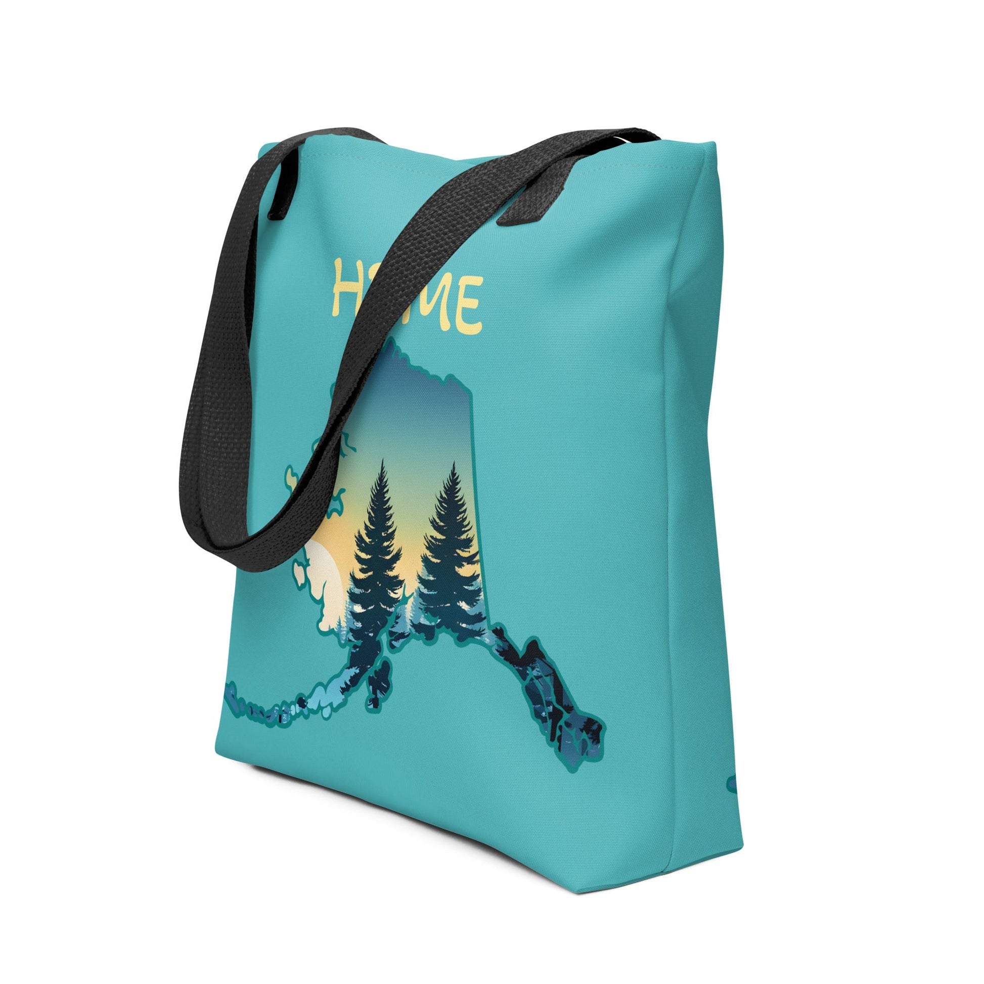 Alaska Smoky Forest Tote Bag - Tote Bags - Discovery Co.