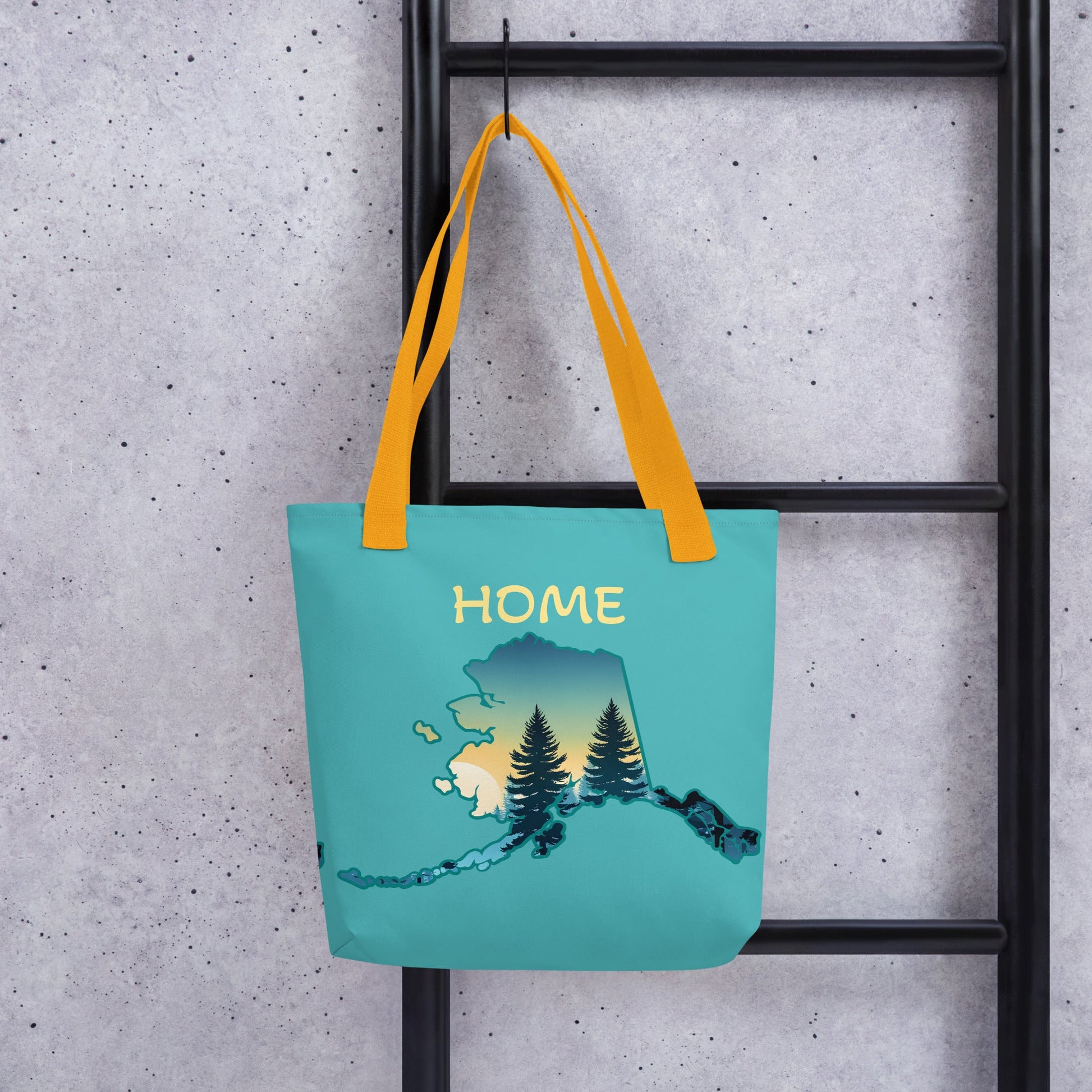 Alaska Smoky Forest Tote Bag - Tote Bags - Discovery Co.