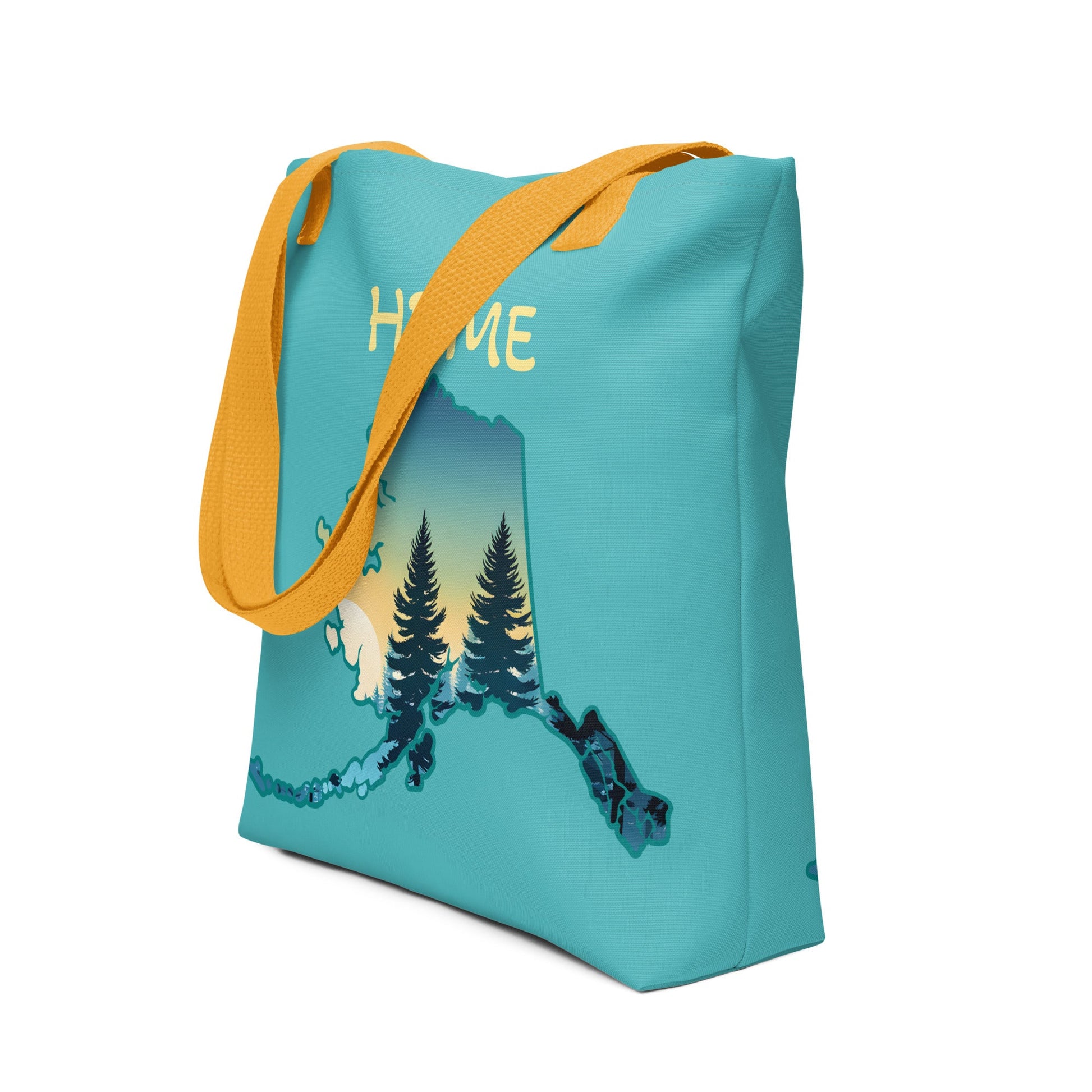 Alaska Smoky Forest Tote Bag - Tote Bags - Discovery Co.