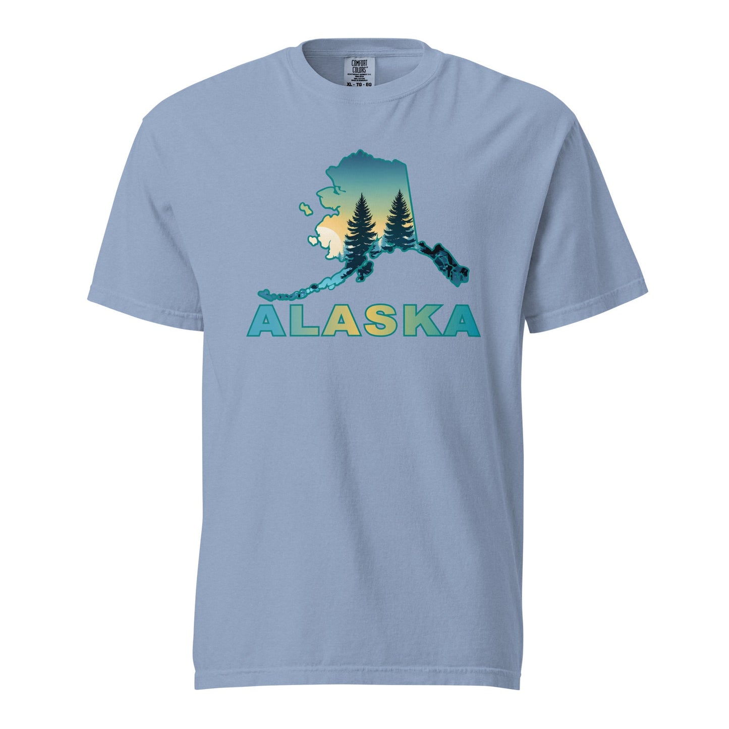 Alaska Sunset Forest II Men's (Unisex) Premium Tee - Men's Shirts - Discovery Co.
