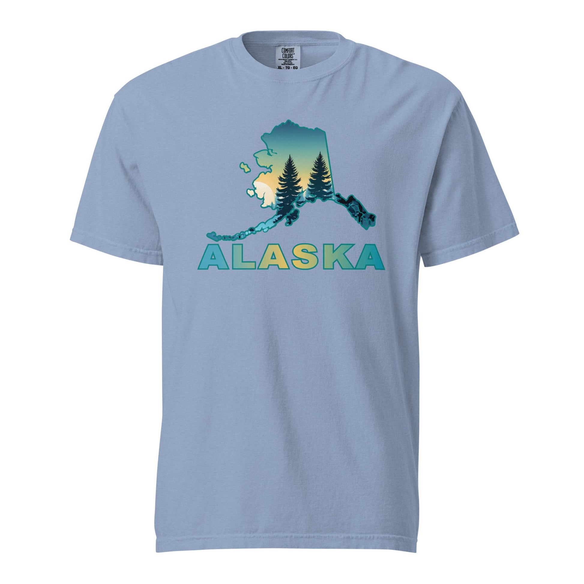 Alaska Sunset Forest II Men's (Unisex) Premium Tee - Men's Shirts - Discovery Co.