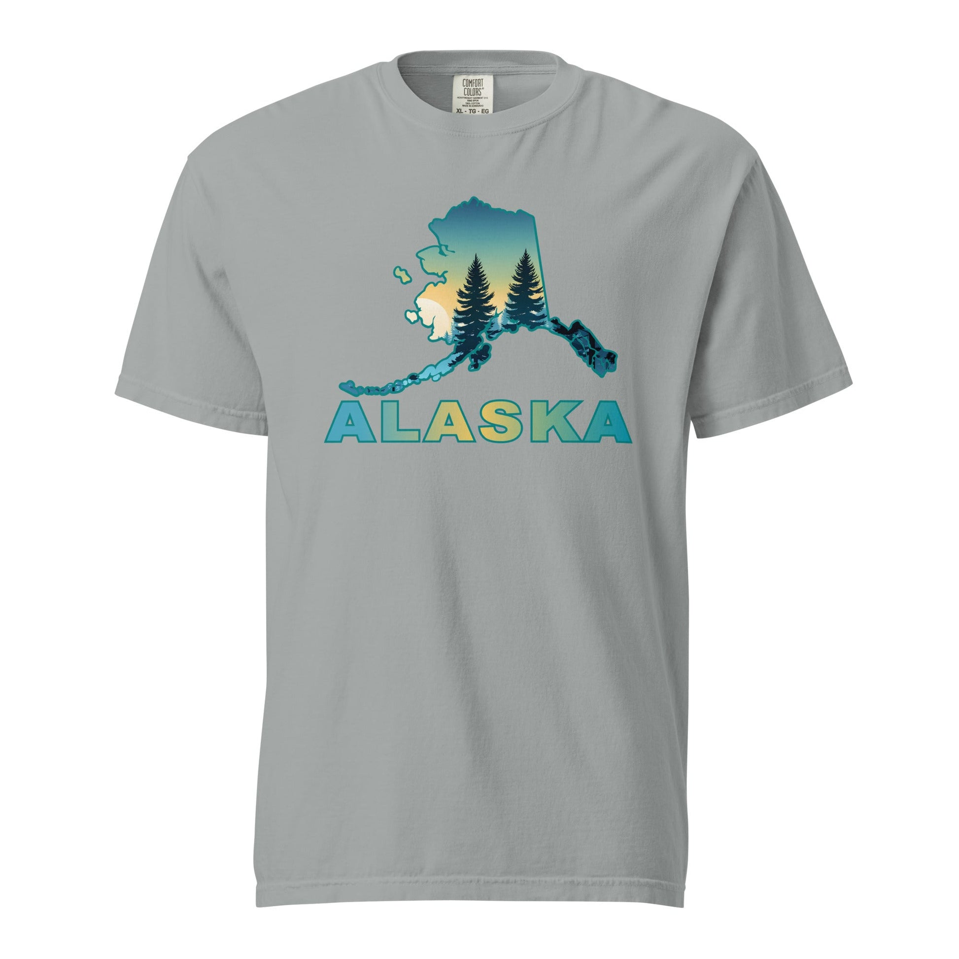 Alaska Sunset Forest II Men's (Unisex) Premium Tee - Men's Shirts - Discovery Co.
