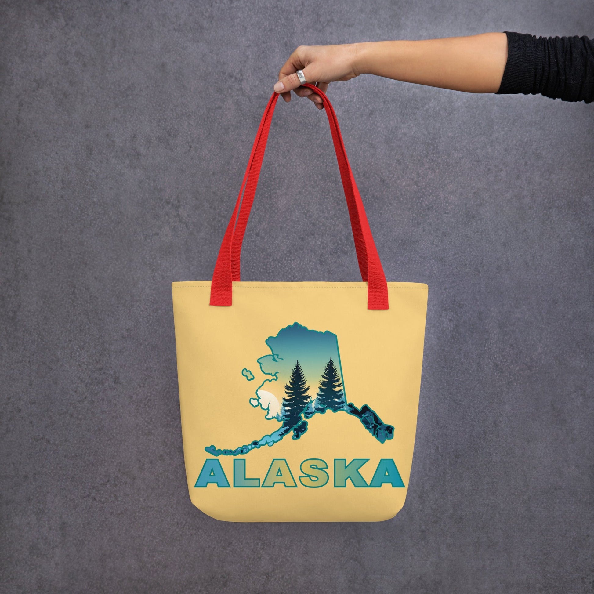 Alaska Sunset Forest II Tote Bag - Tote Bags - Discovery Co.