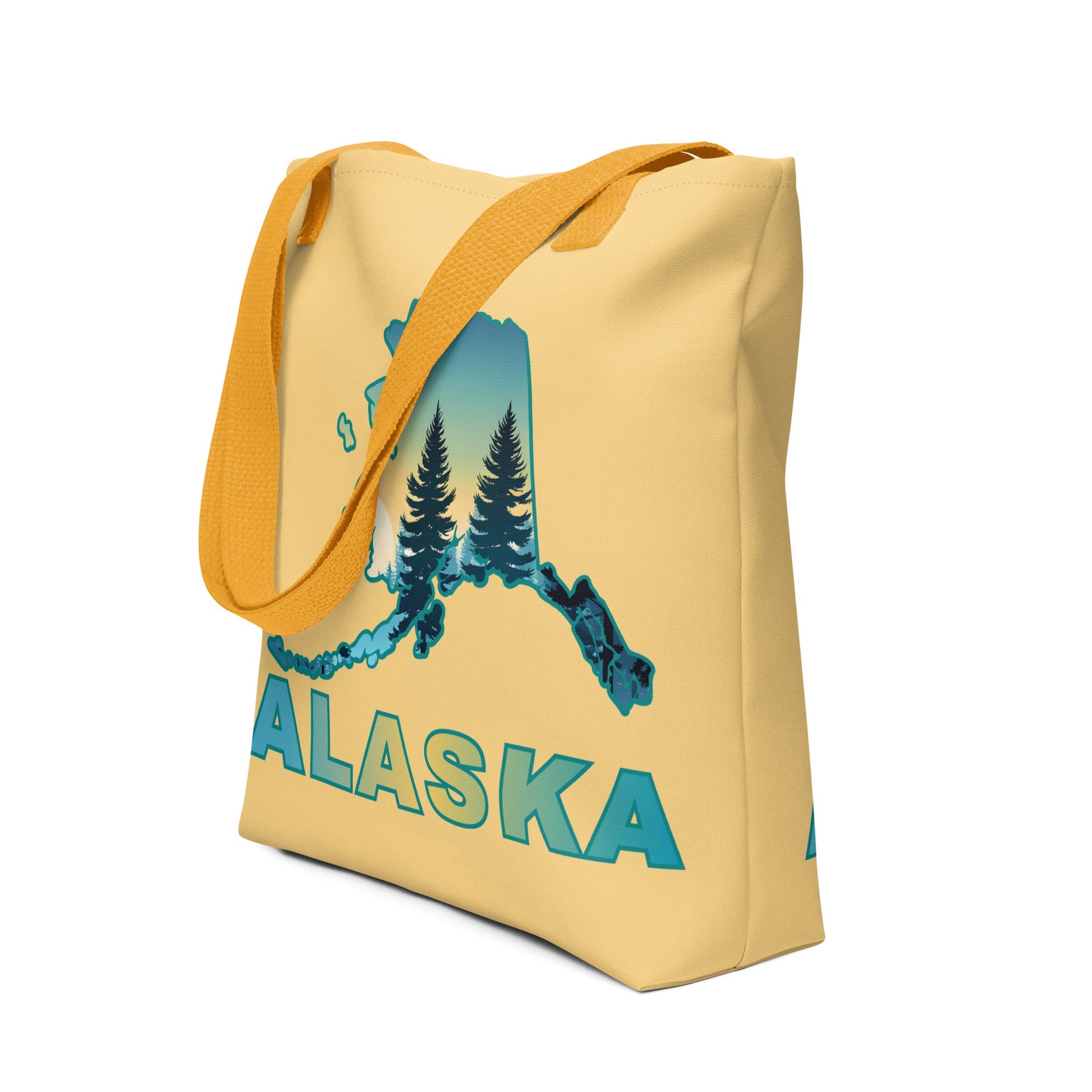 Alaska Sunset Forest II Tote Bag - Tote Bags - Discovery Co.