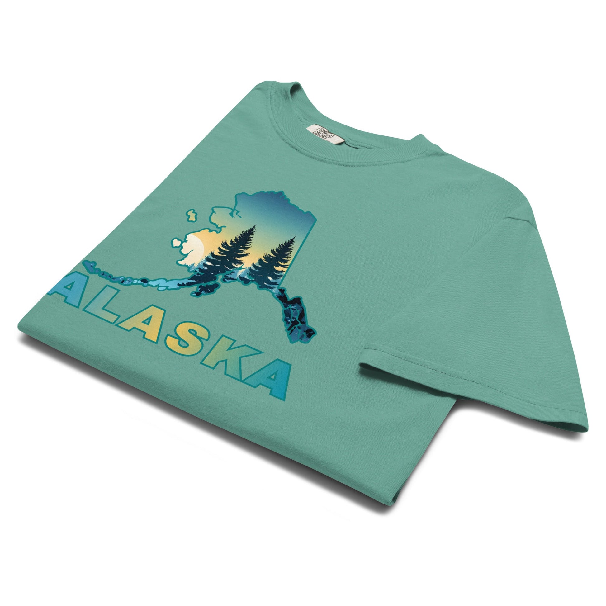 Alaska Sunset Forest II Women's (Unisex) Premium Tee - Women's Shirts - Discovery Co.
