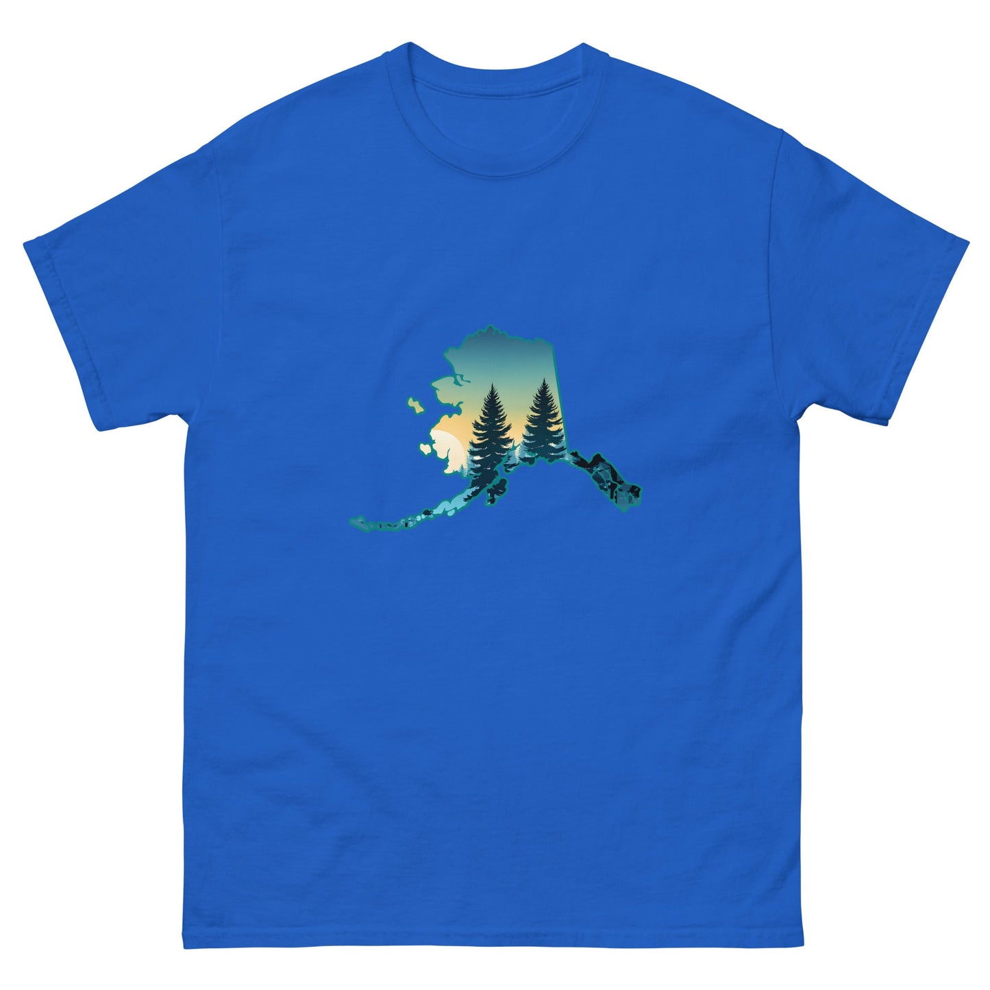 Alaska Sunset Forest Women's Classic Tee - Women's Shirts - Discovery Co.