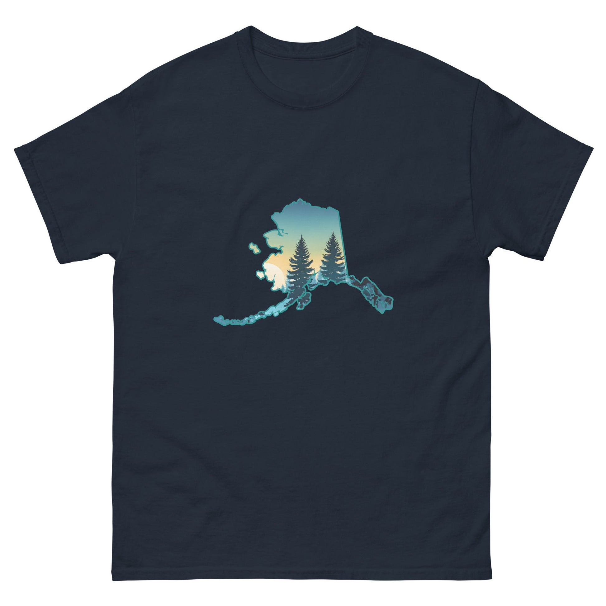 Alaska Sunset Forest Women's Classic Tee - Women's Shirts - Discovery Co.