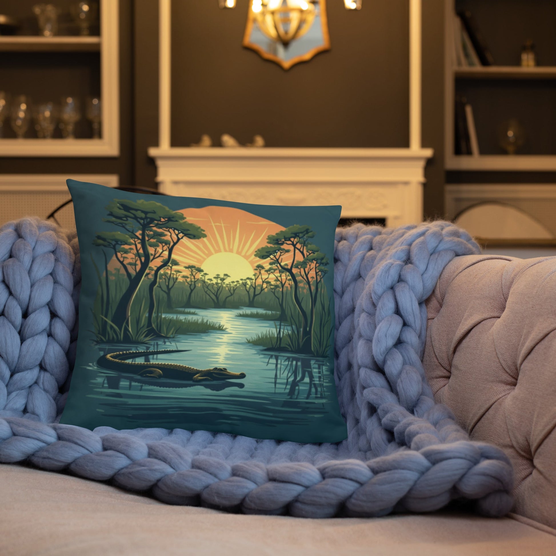 Alligator Basic Pillow - Pillows - Discovery Co.