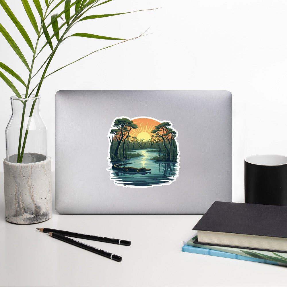 Alligator Bubble - Free Stickers - Stickers - Discovery Co.