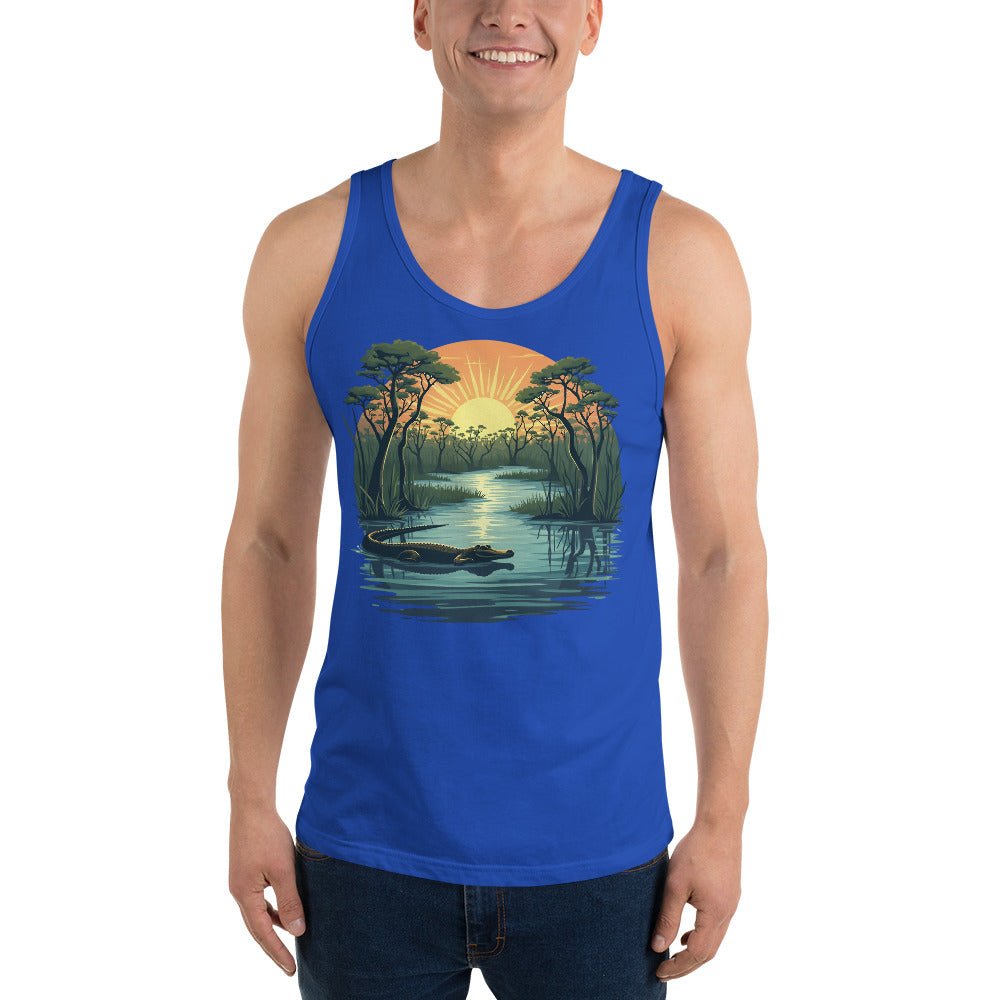 Alligator Men's Tank Top - Men's Shirts - Discovery Co.