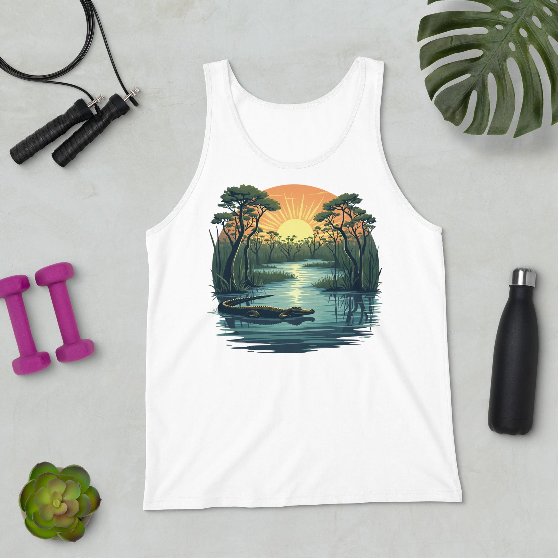Alligator Men's Tank Top - Men's Shirts - Discovery Co.