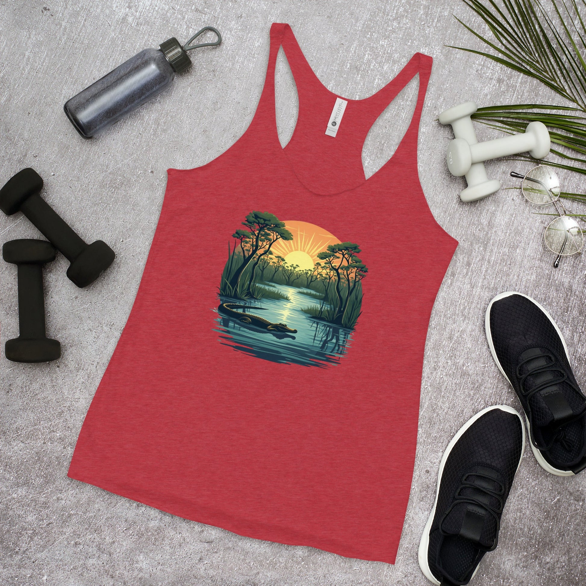 Alligator Women's Racerback Tank - Women's Shirts - Discovery Co.