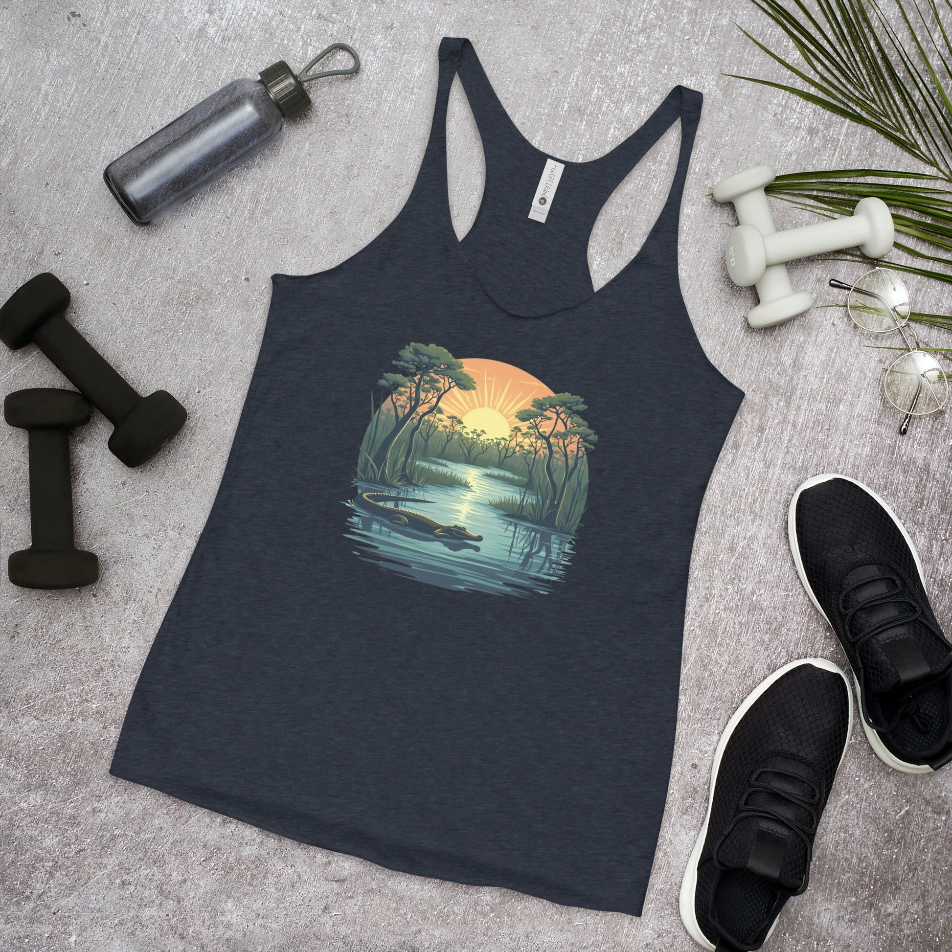 Alligator Women's Racerback Tank - Women's Shirts - Discovery Co.