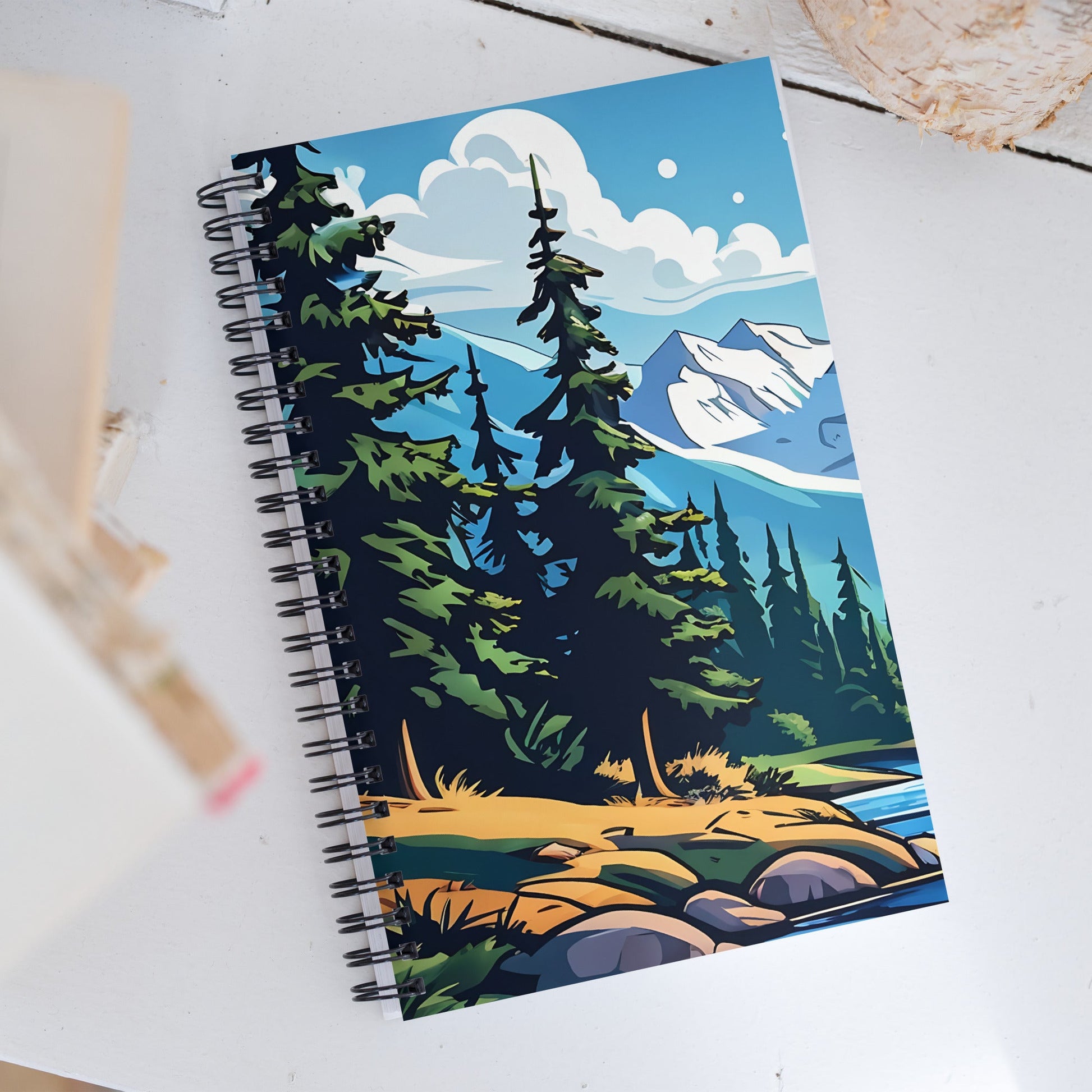 Alpine Forest Spiral Notebook - Spiral Notebooks - Discovery Co.