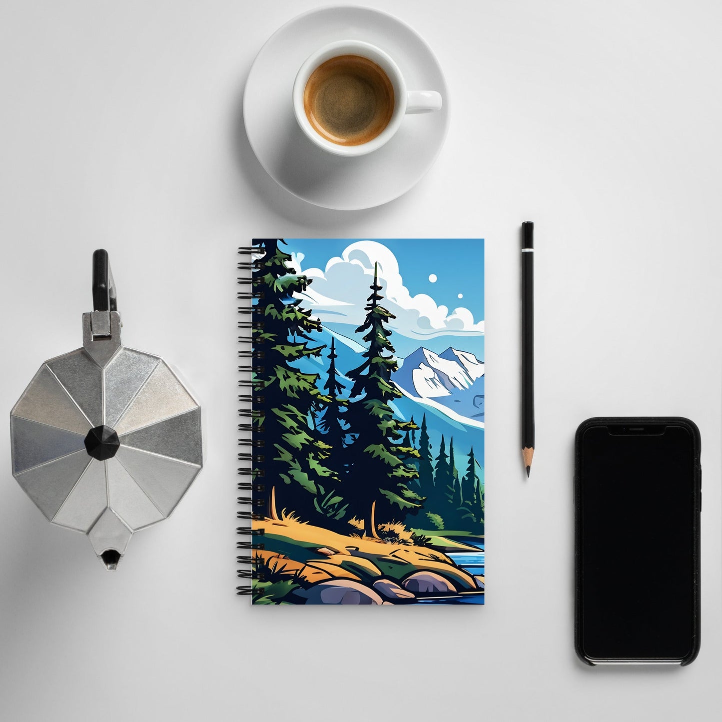 Alpine Forest Spiral Notebook - Spiral Notebooks - Discovery Co.