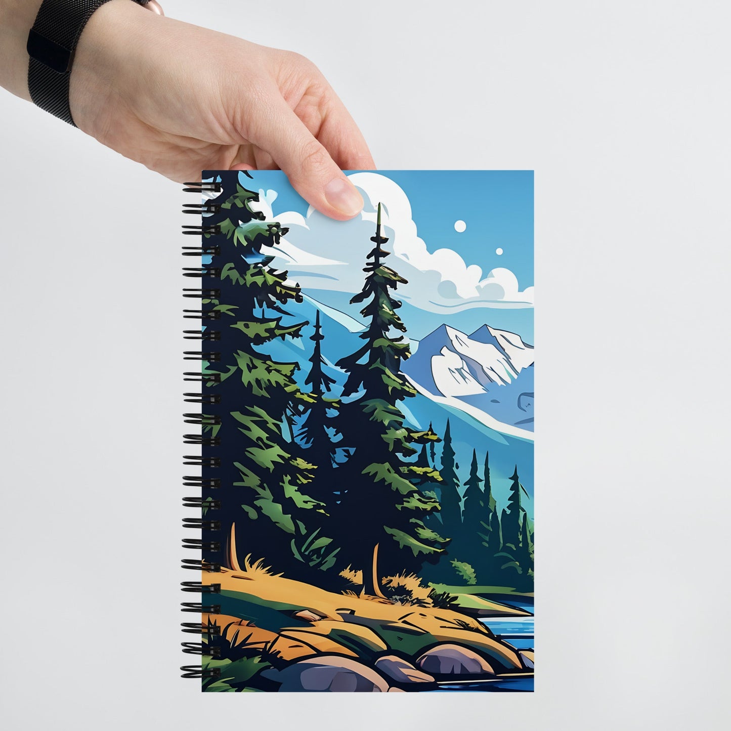 Alpine Forest Spiral Notebook - Spiral Notebooks - Discovery Co.