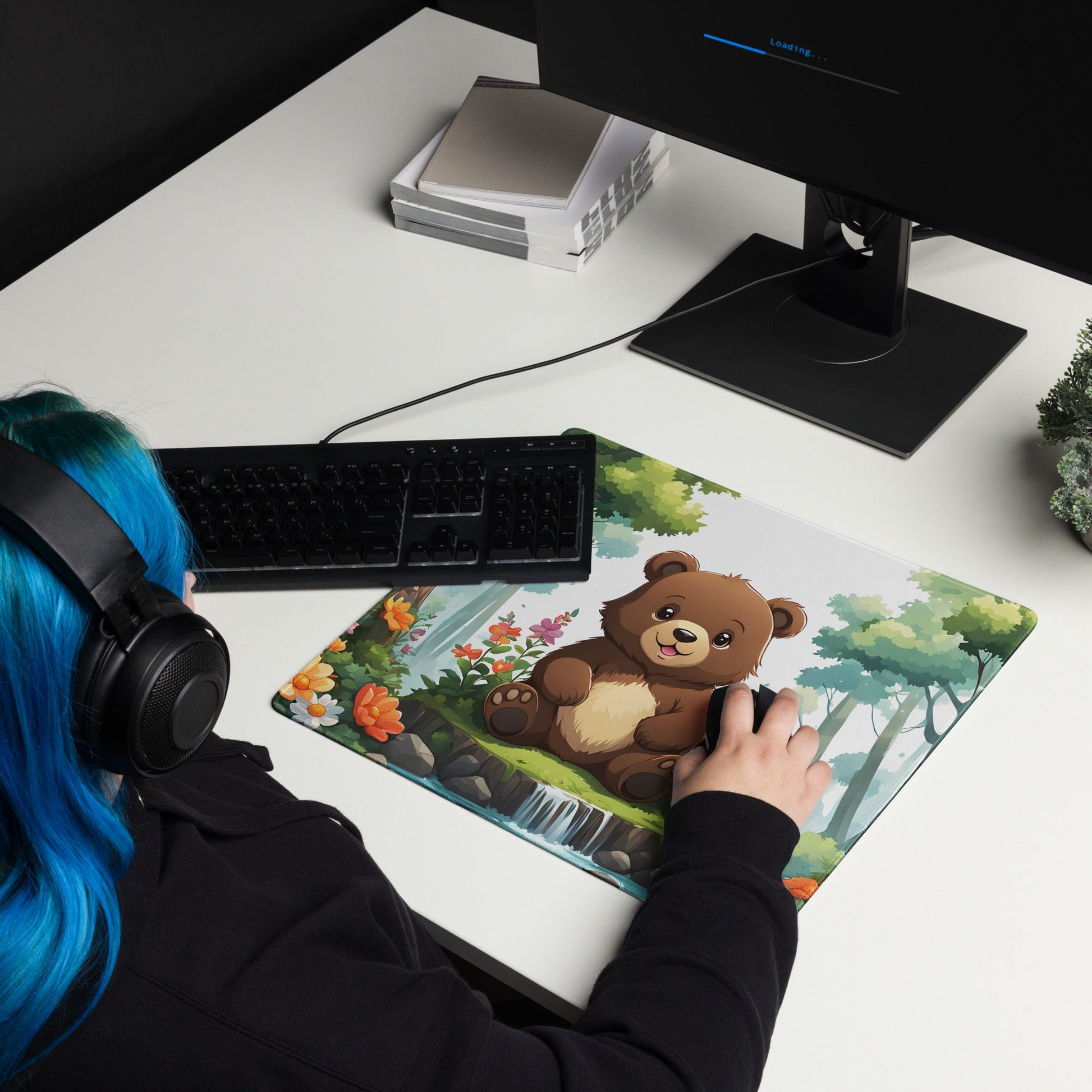 Anime Bear Gaming Mouse Pad - Mouse Pads - Discovery Co.