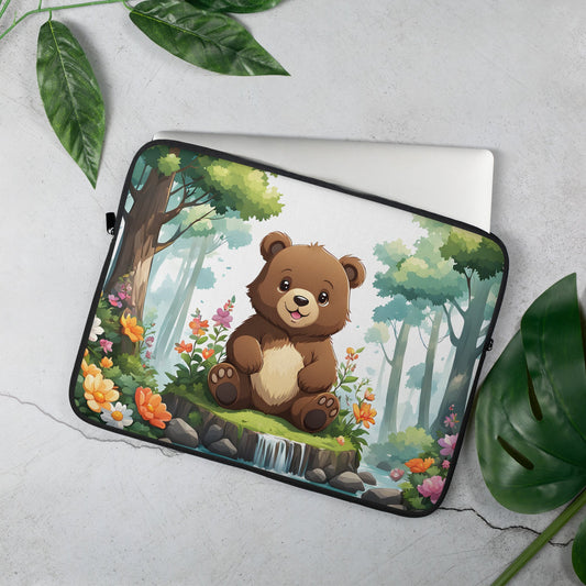 Anime Bear Laptop Sleeve - Laptop Cases - Discovery Co.