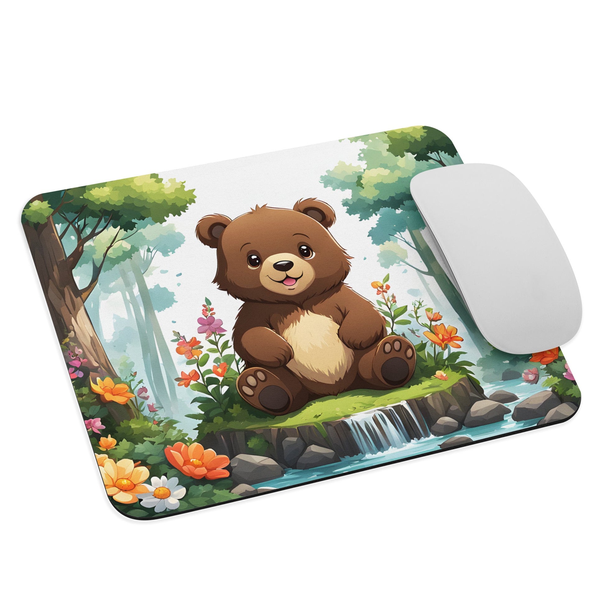 Anime Bear Mouse Pad - Mouse Pads - Discovery Co.