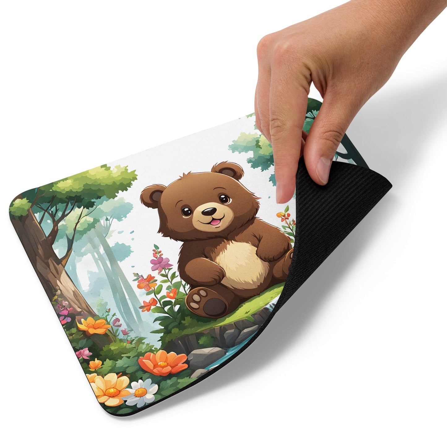 Anime Bear Mouse Pad - Mouse Pads - Discovery Co.