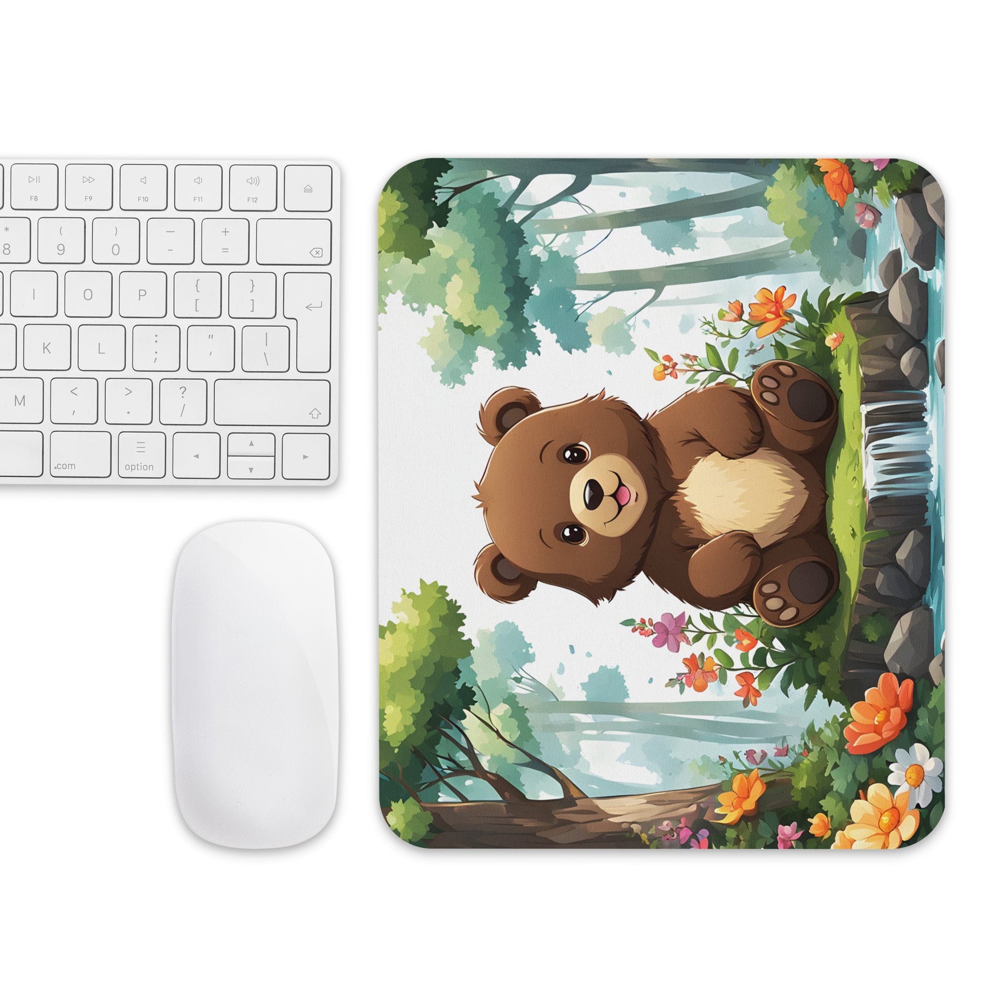 Anime Bear Mouse Pad - Mouse Pads - Discovery Co.