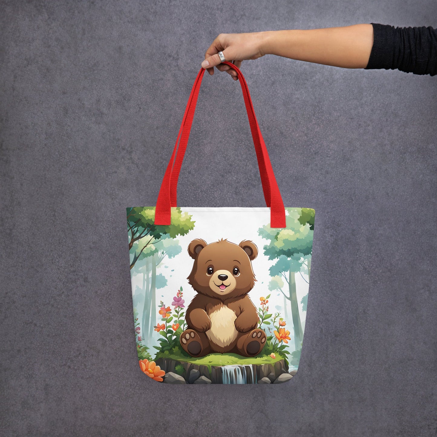 Anime Bear Tote Bag - Tote Bags - Discovery Co.