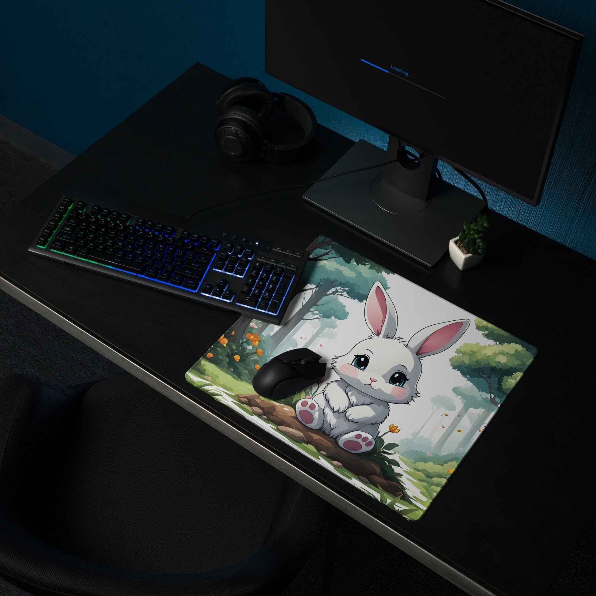 Anime Bunny Gaming Mouse Pad - Mouse Pads - Discovery Co.