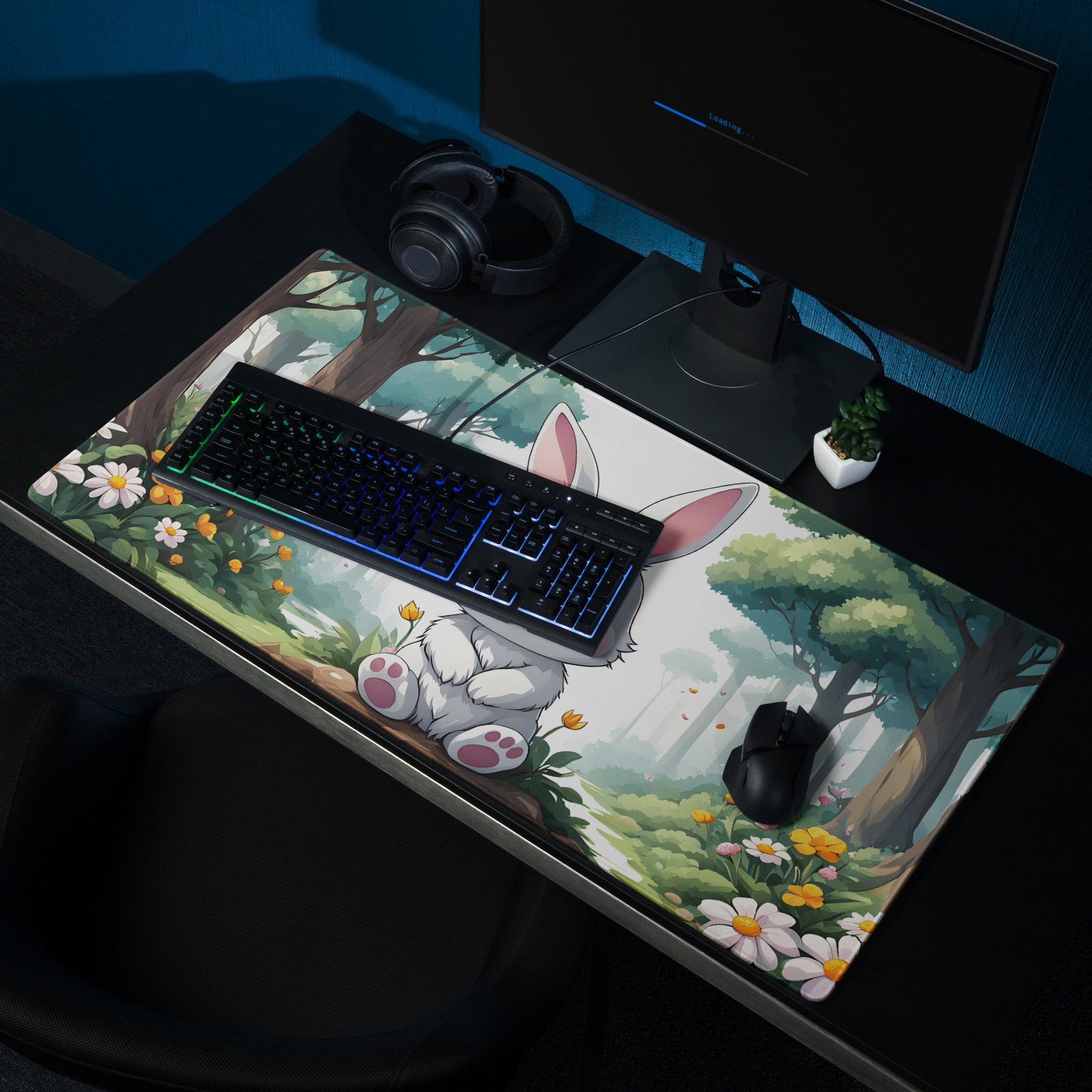 Anime Bunny Gaming Mouse Pad - Mouse Pads - Discovery Co.