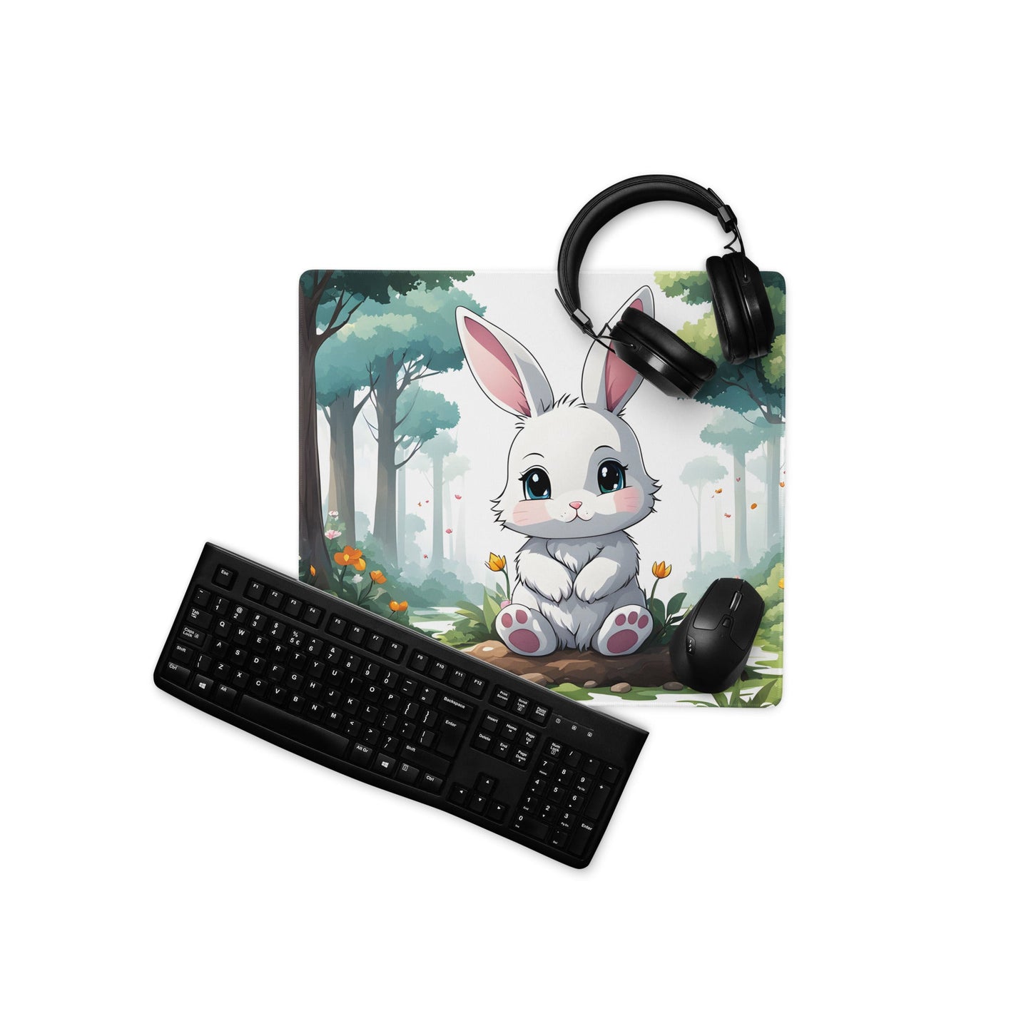 Anime Bunny Gaming Mouse Pad - Mouse Pads - Discovery Co.