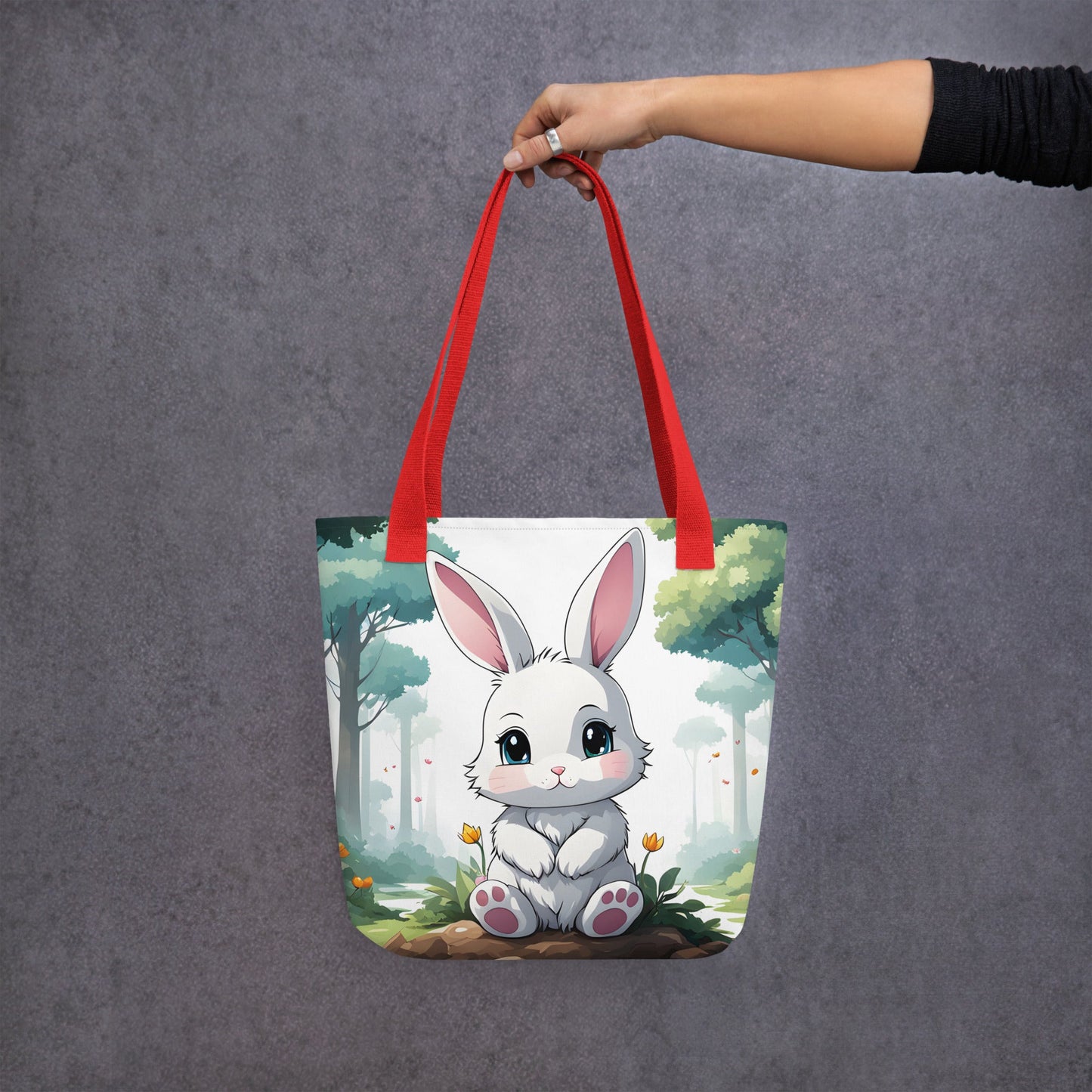Anime Bunny Tote Bag - Tote Bags - Discovery Co.