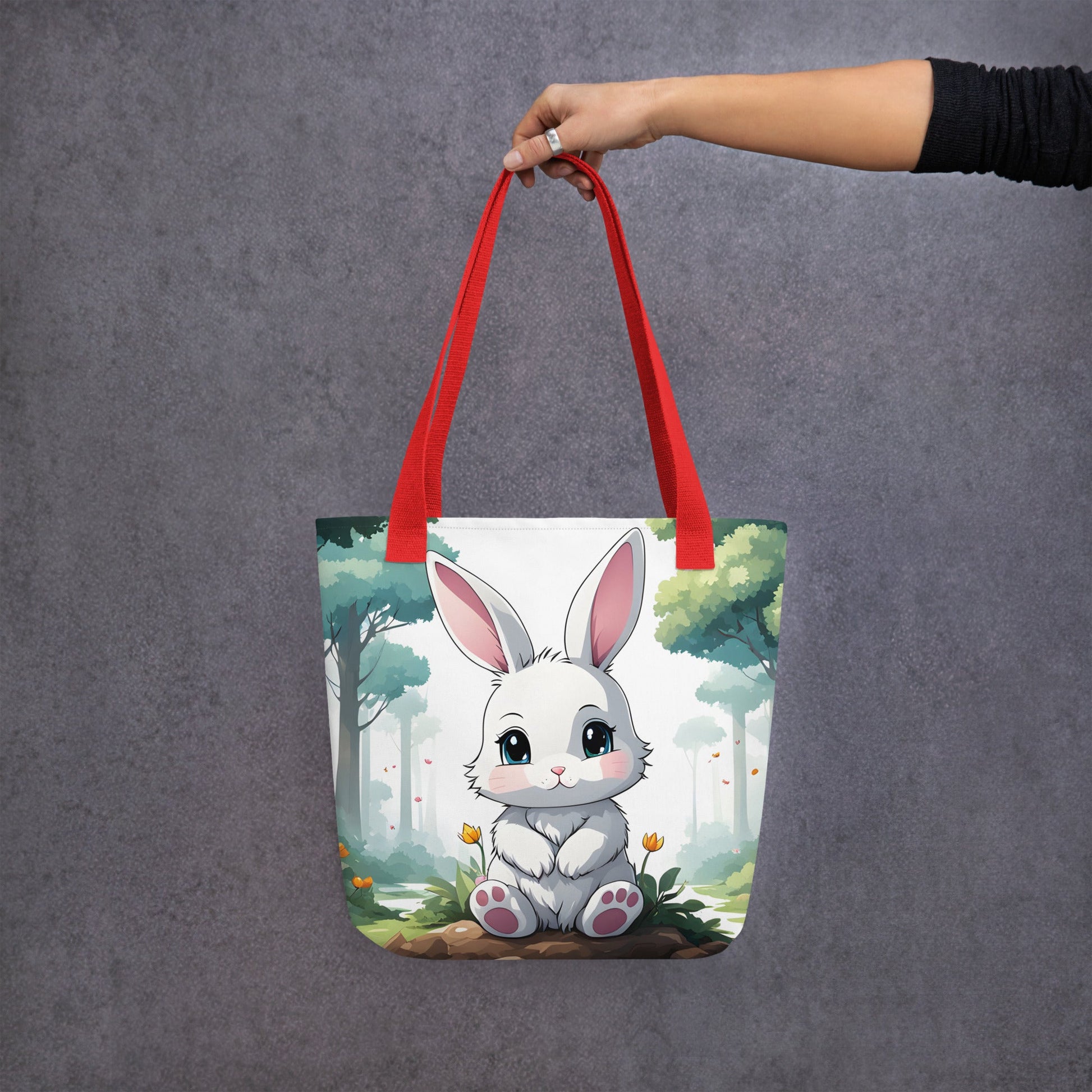 Anime Bunny Tote Bag - Tote Bags - Discovery Co.