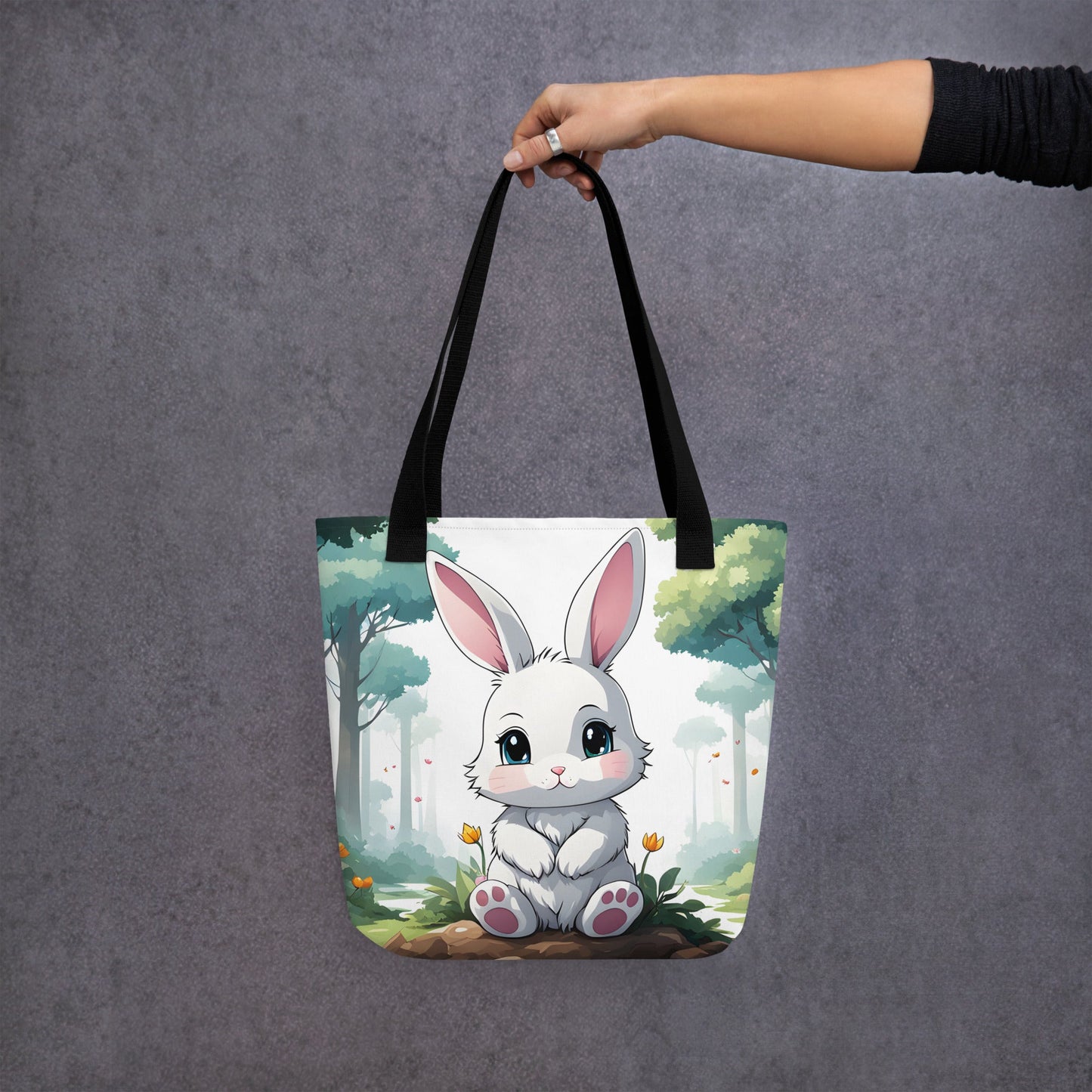 Anime Bunny Tote Bag - Tote Bags - Discovery Co.