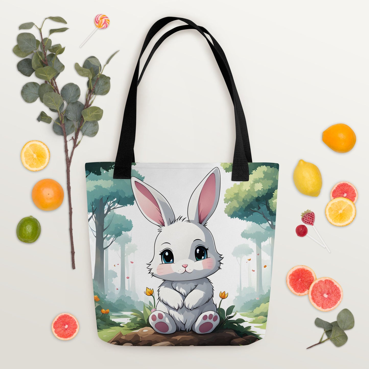 Anime Bunny Tote Bag - Tote Bags - Discovery Co.