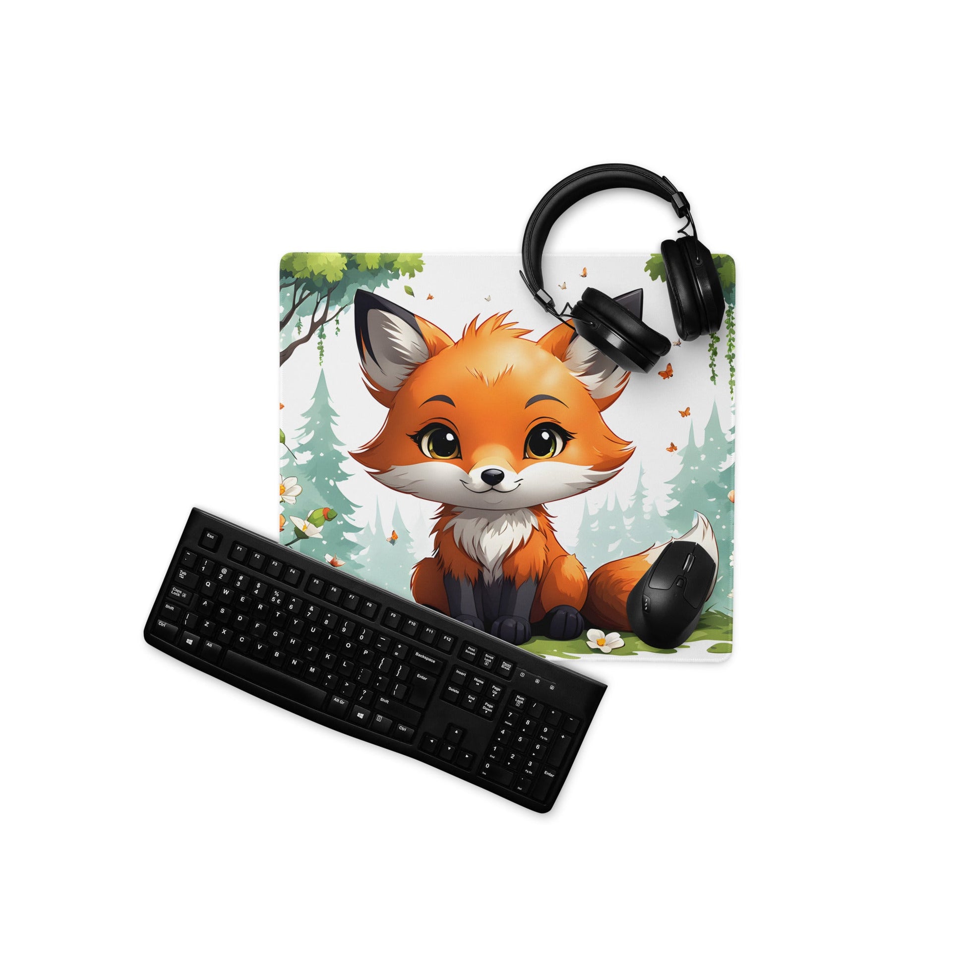 Anime Fox Gaming Mouse Pad - Mouse Pads - Discovery Co.