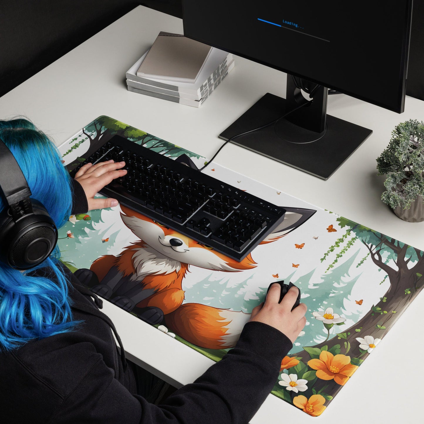 Anime Fox Gaming Mouse Pad - Mouse Pads - Discovery Co.