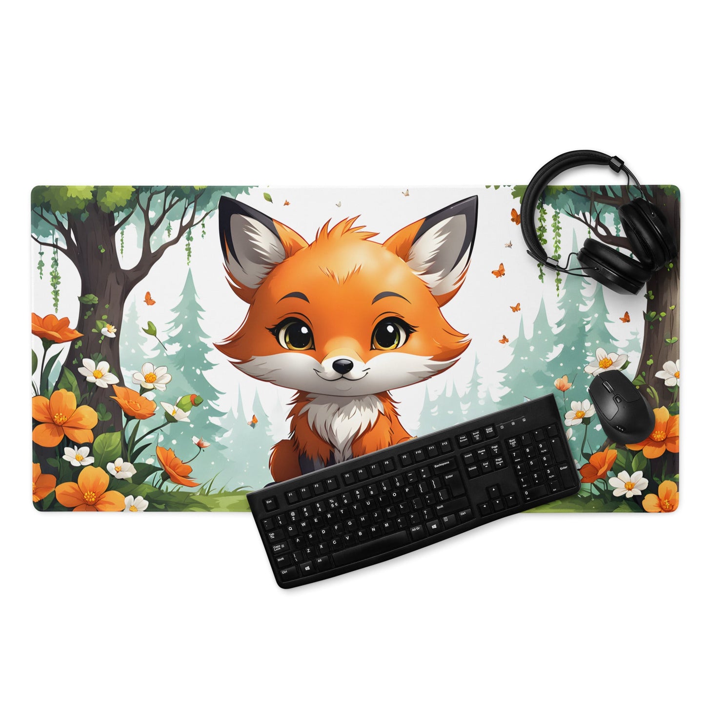 Anime Fox Gaming Mouse Pad - Mouse Pads - Discovery Co.