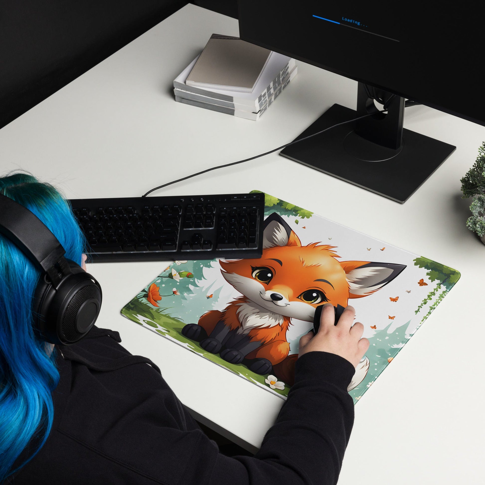 Anime Fox Gaming Mouse Pad - Mouse Pads - Discovery Co.