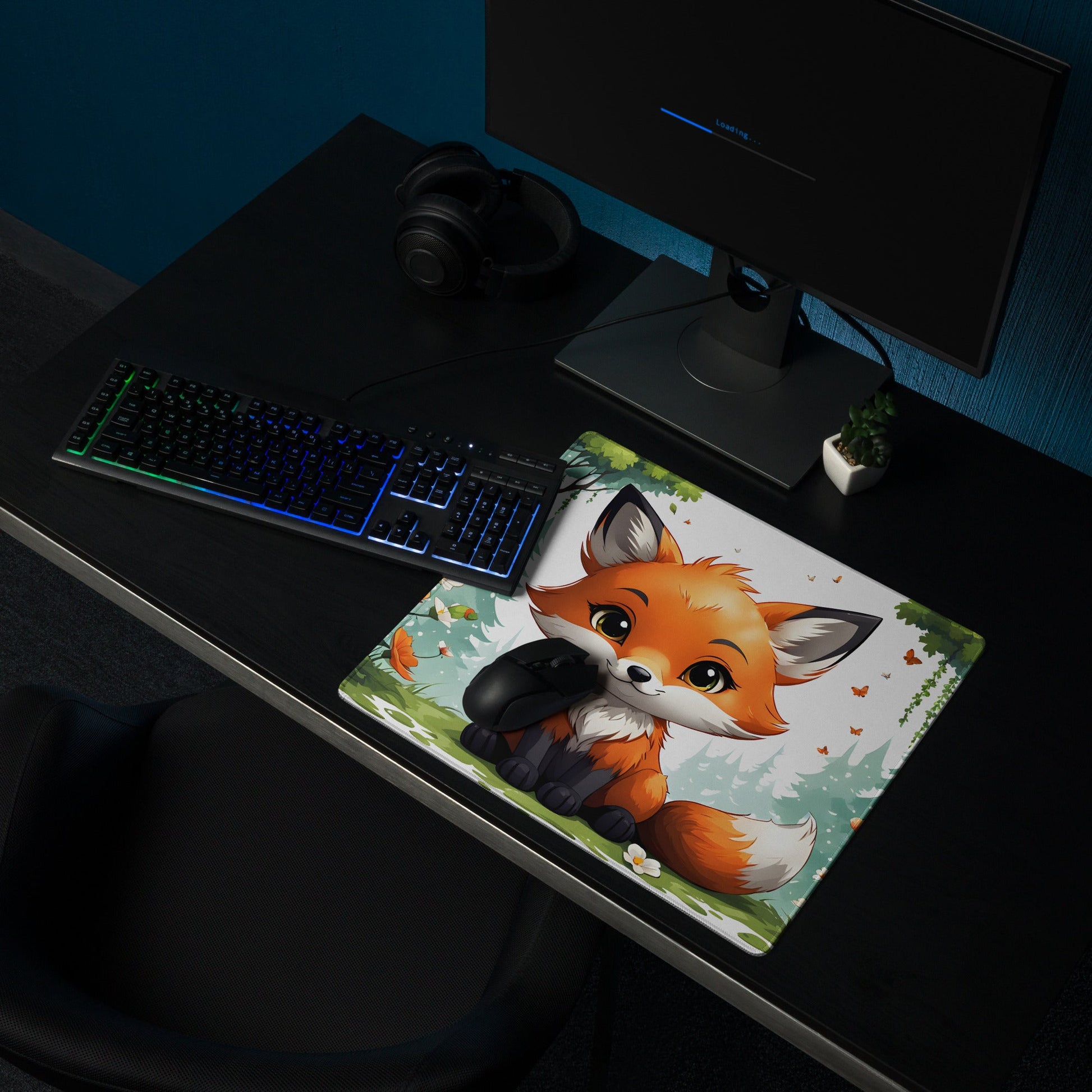 Anime Fox Gaming Mouse Pad - Mouse Pads - Discovery Co.