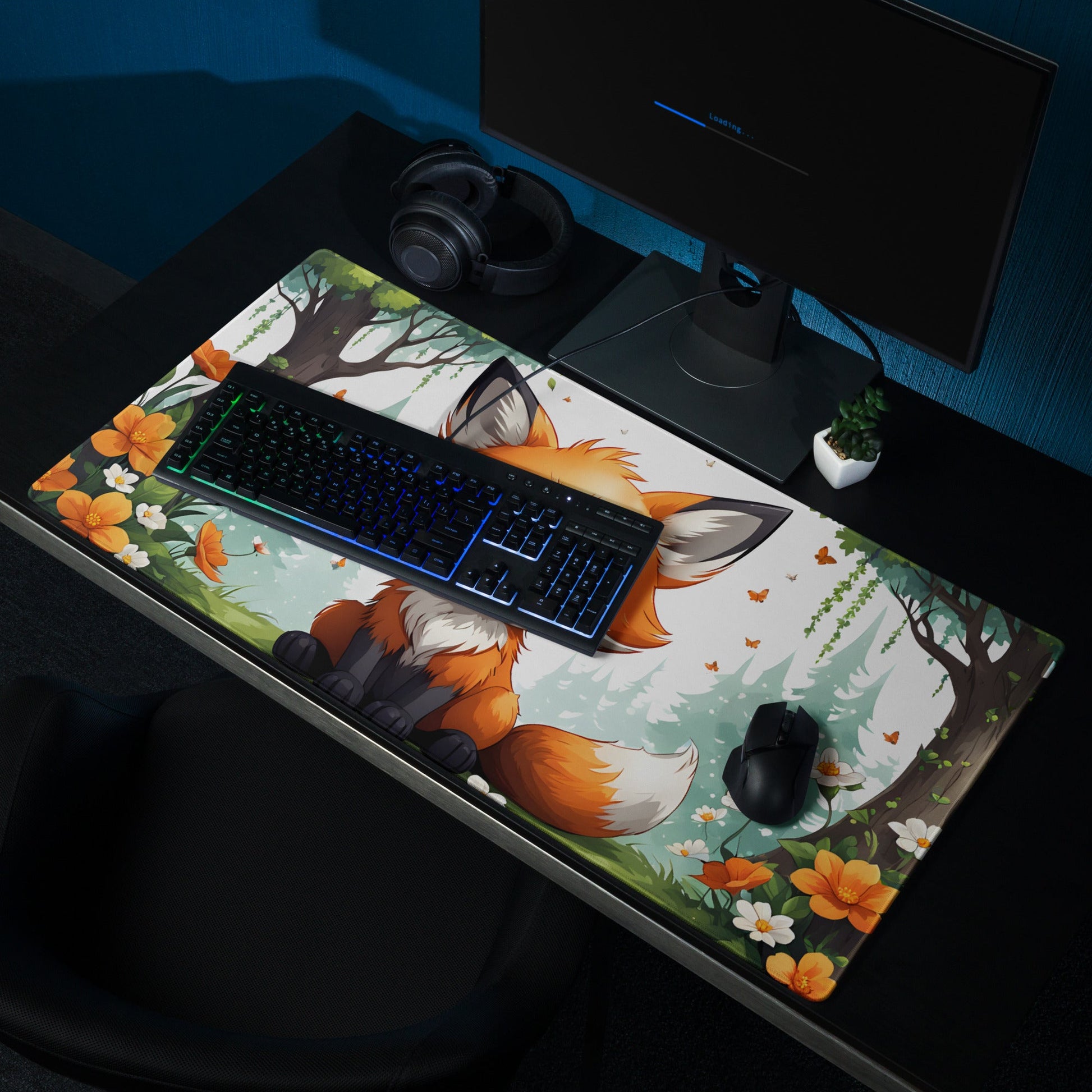 Anime Fox Gaming Mouse Pad - Mouse Pads - Discovery Co.