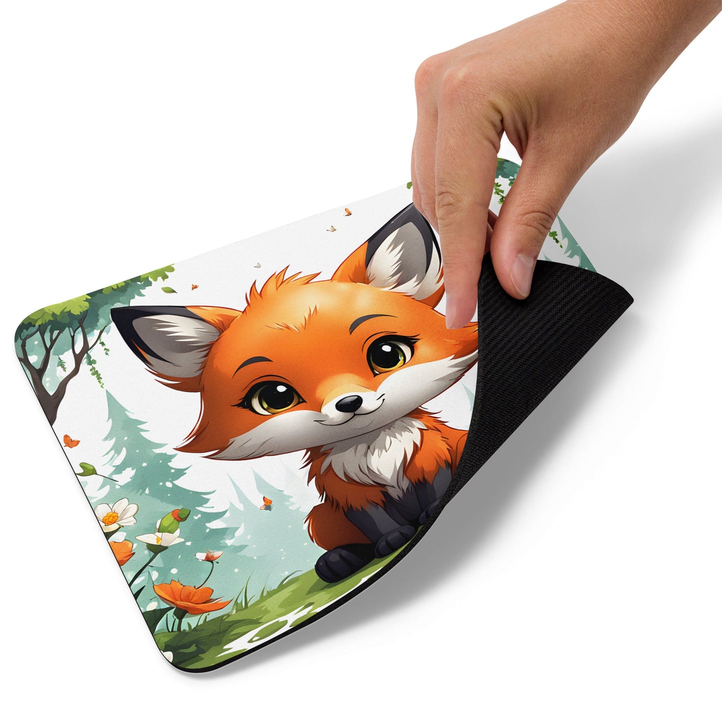 Anime Fox Mouse Pad - Mouse Pads - Discovery Co.